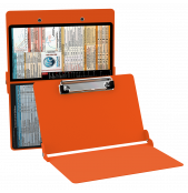 WhiteCoat Clipboard® - Orange Critical Care Edition